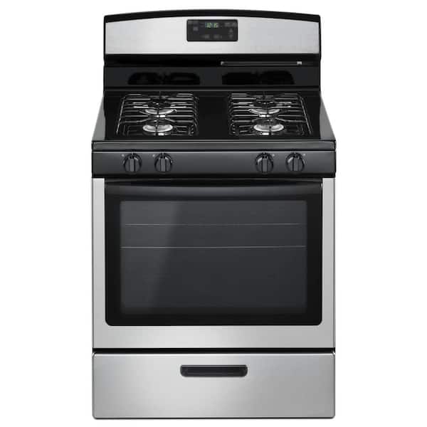Amana 5.1 cu. ft. Gas Range in Stainless Steel