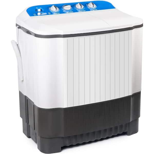 Krib Bling 1.73 cu ft. Portable Top Load Washer in White with 17.6 lbs