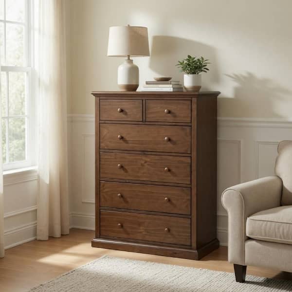 medium brown dresser Feddinger - Dresser