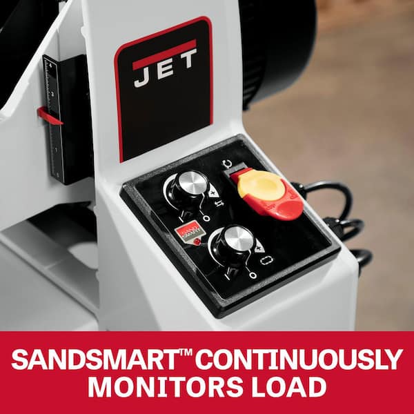 Jet 22 in./44 in. Oscillating Drum Sander with Closed Stand, 115