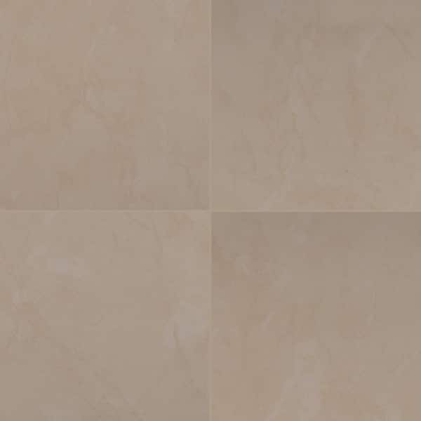 Icacos Beige 24 in. x 24 in. Polished Porcelain Marble Look Floor and Wall Tile (416 sq. ft./Pallet)