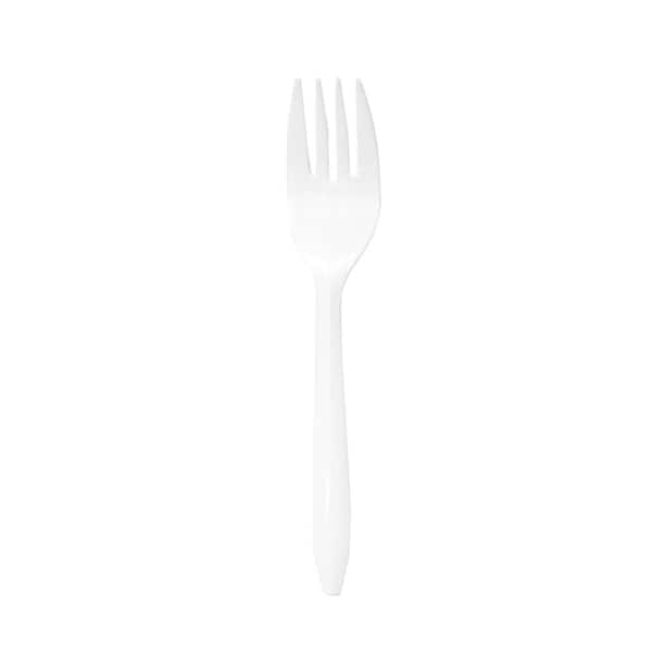 Uline Individually Wrapped Plastic Forks Bulk Pack - Standard Weight, White  S-18494 - Uline