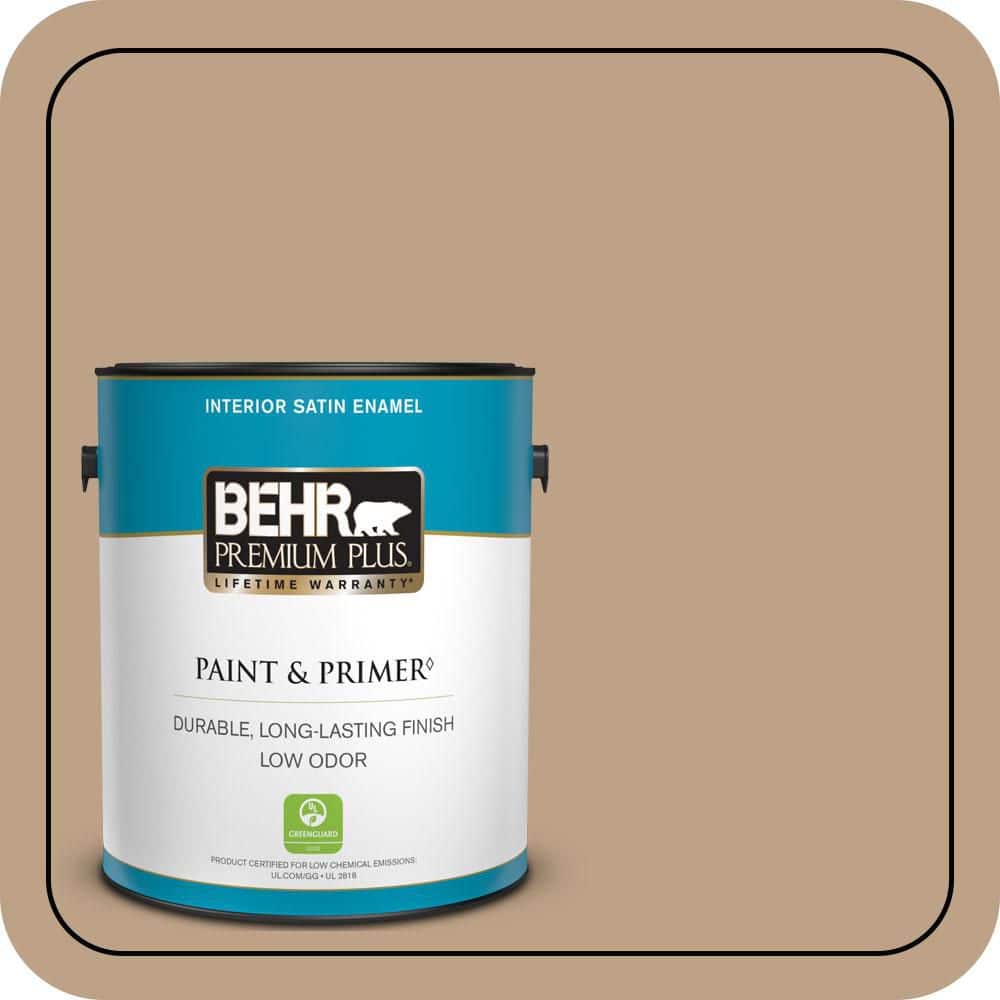 1 gal. #PPU4-05 Basketry Satin Enamel Low Odor Interior Paint & Primer price history on PriceWatchPro