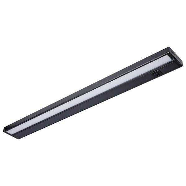 CounterQuick 34 in. Plug-In Dark Bronze Integrated LED Linkable Under Cabinet Light
