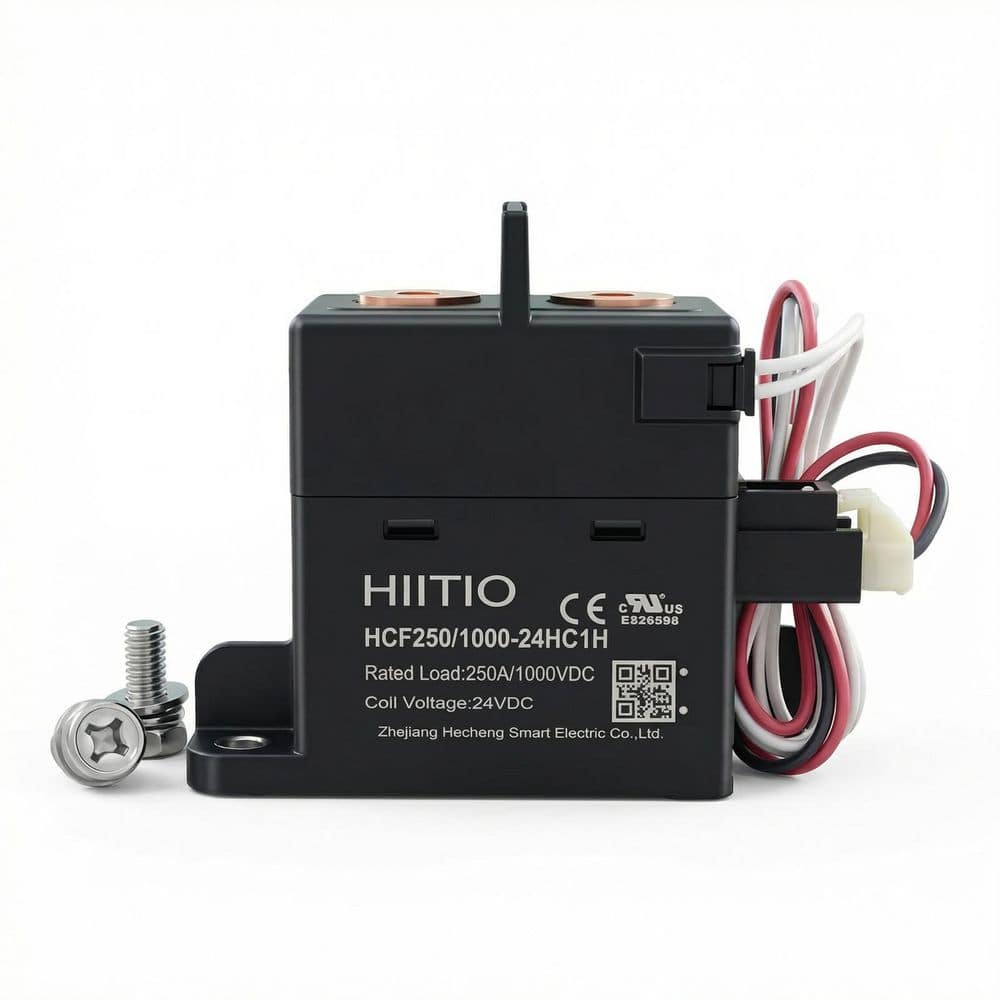 High Voltage DC Relays Contactors Ceramic 250A 1000Vdc DC Contactor with Auxiliary Contacts for EV/HEV, UL Listed price history on PriceWatchPro