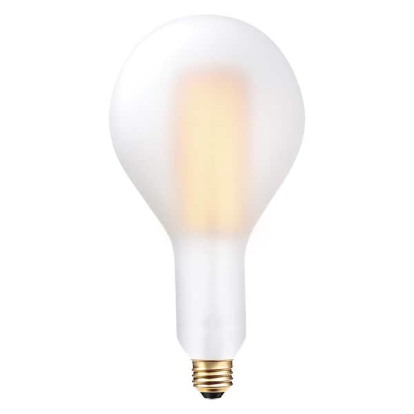 Globe Electric 60 Watt PS35 Dimmable Frosted Glass Vintage Edison Incandescent Light Bulb, Warm Candle Light