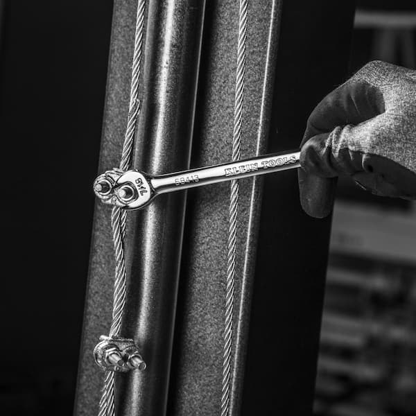 Klein Tools 7-Piece SAE Combination Wrench Set 68400 - The Home Depot