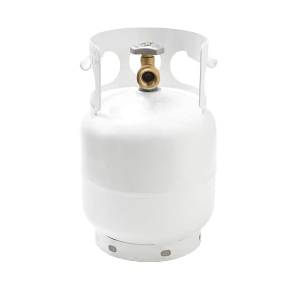 Flame King 5 lbs. Empty Propane Cylinder with Overfill Protection Device
