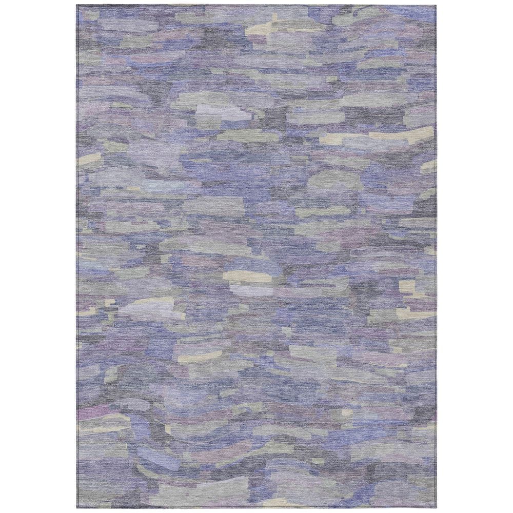 Chantille Machine Washable Indoor/Outdoor Abstract ACN2266 Purple 10 ft. x 14 ft. Area Rug price history on PriceWatchPro