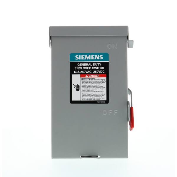 Details about   SIEMENS V7B3222R 60 AMP 240 VOLT 3 POLE TWIN FUSIBLE PANELBOARD SWITCH 