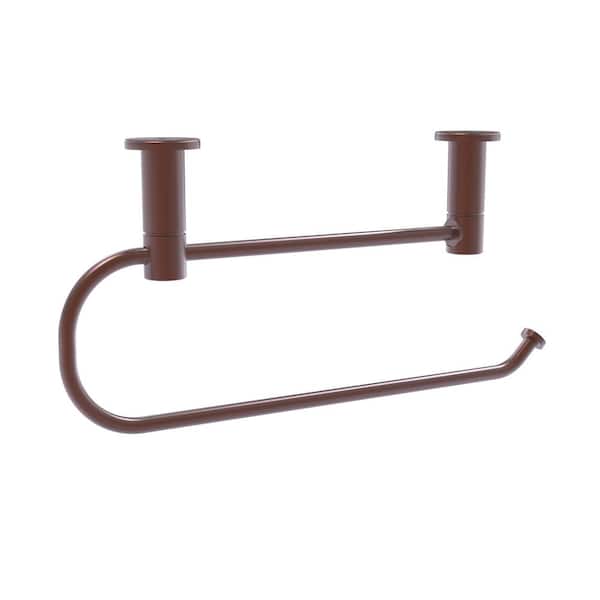 Allied Brass Fresno Collection Under Cabinet Paper Towel Holder in Antique Copper
