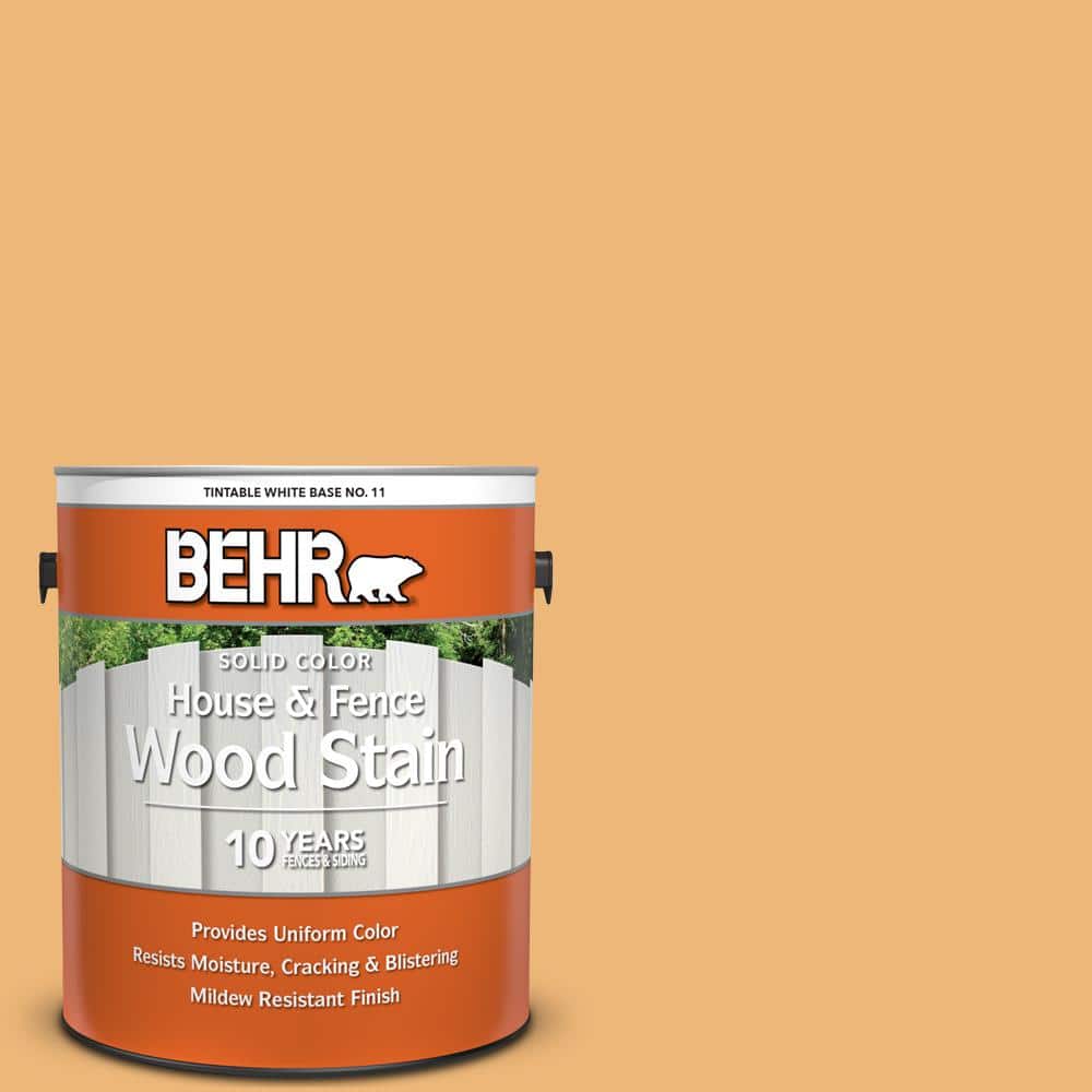 1 gal. #BIC-29 Kernel Solid Color House and Fence Exterior Wood Stain