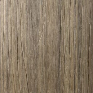 UltraShield Naturale Voyager 1 in. x 6 in. x 1 ft. Roman Antique Hollow Composite Decking Board Sample