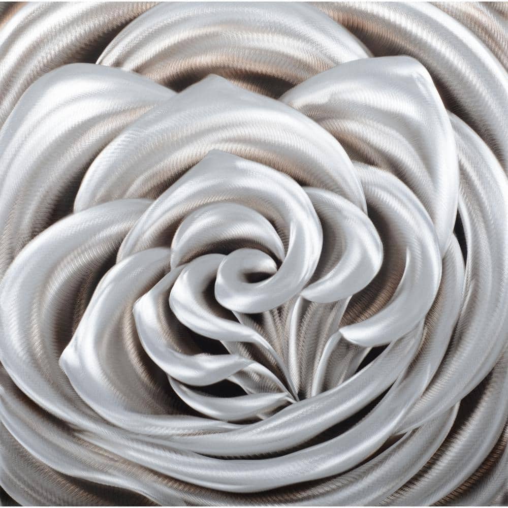 Silver-Rose,配布CDシングル,3枚セット Peterson Artwares Metal Wall Art The Silver Rose PH2023 - The Home