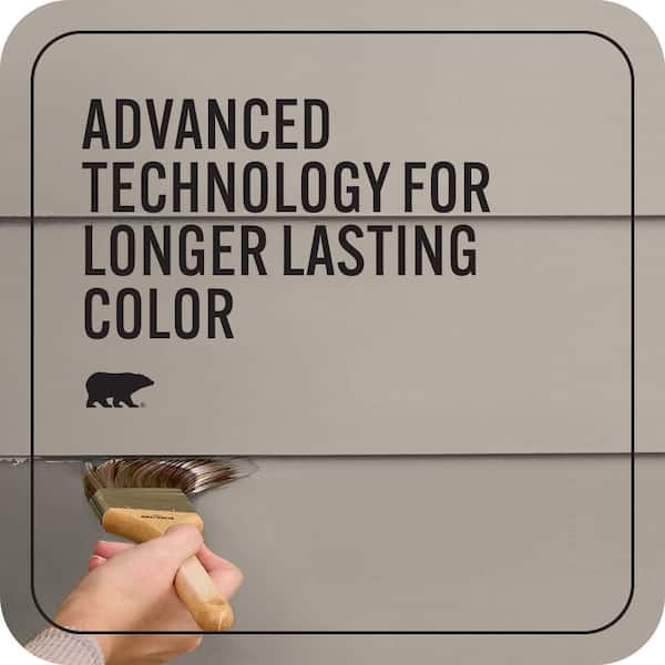 BEHR MARQUEE 1 qt. #PPU18-13 Perfect Taupe Semi-Gloss Enamel