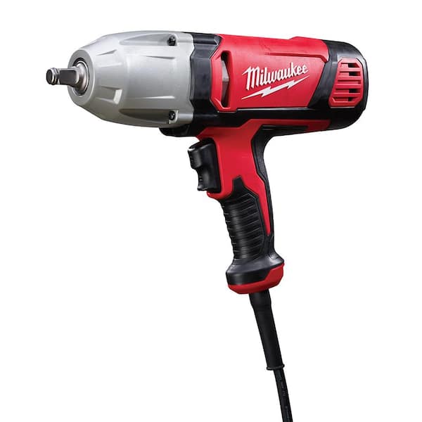Milwaukee 1/2 in. Square Drive Impact Wrench with Rocker Switch and Friction Ring Socket Retention