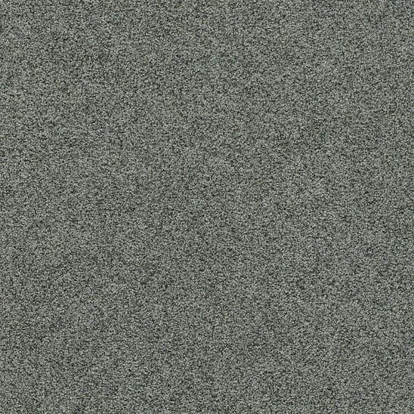Cinderella Soft II-Chiffon Gray-75 oz. SD Polyester Texture Carpet - Installation Required
