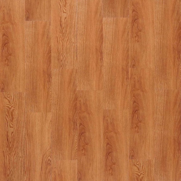 TrafficMaster Traditional Oak Amber 5-45/64 in. x 35-45/64 in. x 4 mm Vinyl Plank Flooring (22.66 sq. ft. / case)