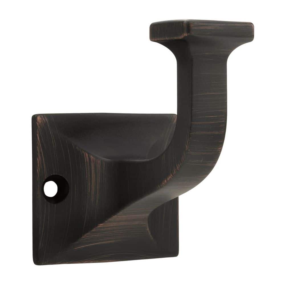 Forge 2-3/4 in. x 2 in. Zinc 35 lbs. Capacity Vintage Bronze Decorative Wall Hook (5-Pack) price history on PriceWatchPro