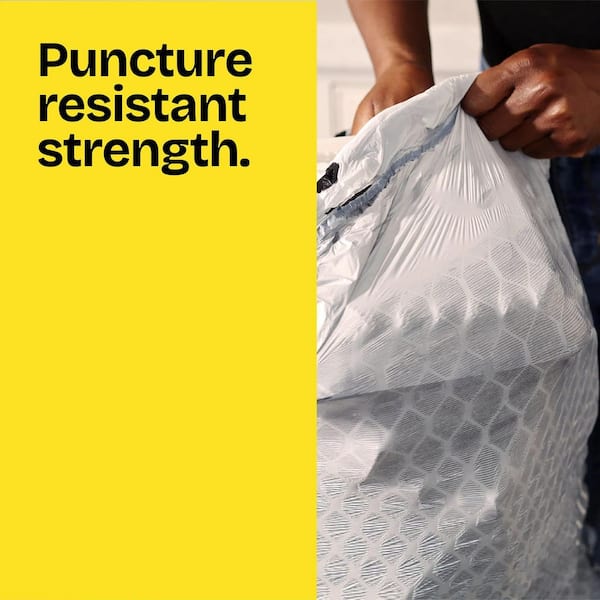 13 Gal. ForceFlex Tall Kitchen Drawstring Fragrance Free Trash Bags (110-Count)