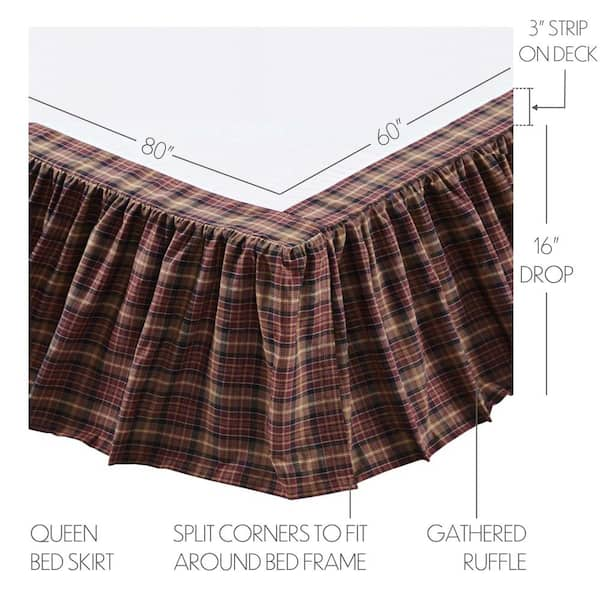 brown plaid skirt 60