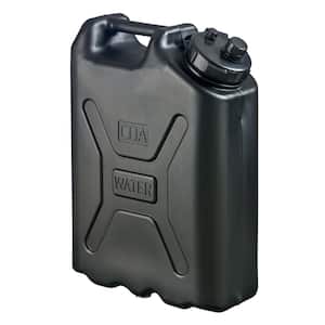 5 Gal. 20 l Heavy-Duty Military Style HDPE Water Container, Black