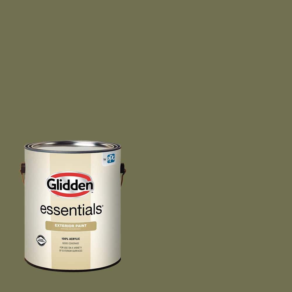 1 gal. PPG1115-7 Gratefully Grass Satin Exterior Paint price history on PriceWatchPro