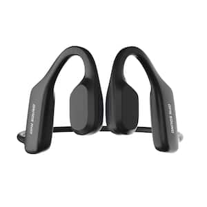 Mercato Black Wireless Bluetooth Open-Ear Behind the Neck Earbuds with Microphone