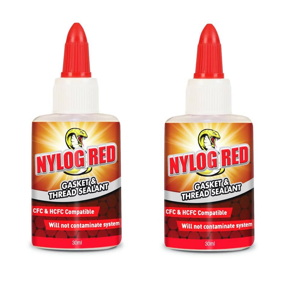 Nylog Red Gasket and Thread Sealant (2-Pack)