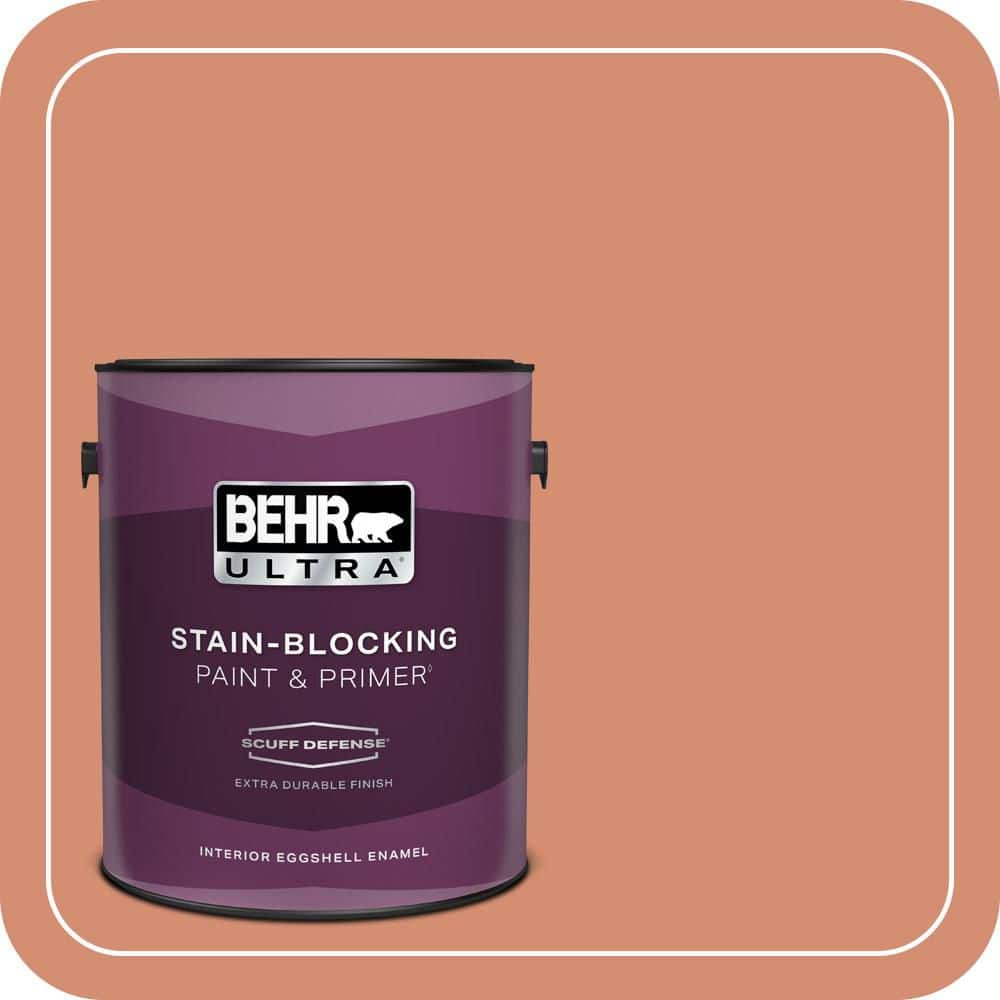 1 gal. #ICC-63 Terra Cotta Pot Extra Durable Eggshell Enamel Interior Paint & Primer price history on PriceWatchPro