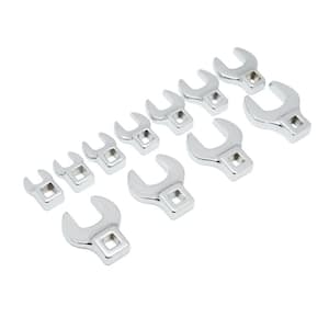 SAE Crowfoot Wrench Set (11-Piece)