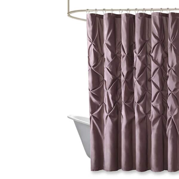 Custom Neutral Earthy Taupe Zigzag Art Stripes Shower Curtain