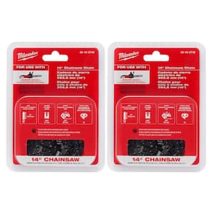 14 in. Chainsaw Chain with 52 Drive Links (2-Pack)