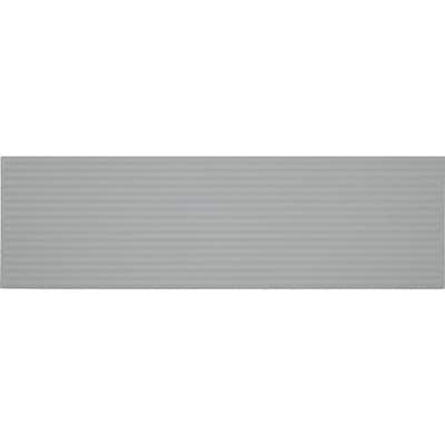 smart tiles Pietra Pozzuoli Grey 11.4 in. x 22.5 in. Vinyl Peel