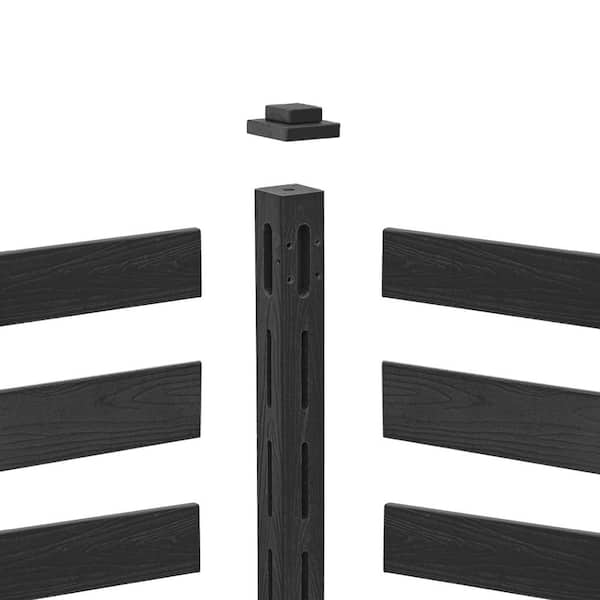 Siavonce 12-Diagonal Slat Acacia Interlocking Deck Tile (Set of 10 -Tiles)