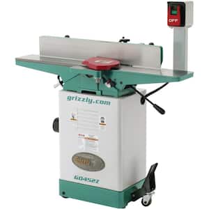 15 Amp/7.5 Amp 6 in. Corded Jointer with Spiral Cutterhead
