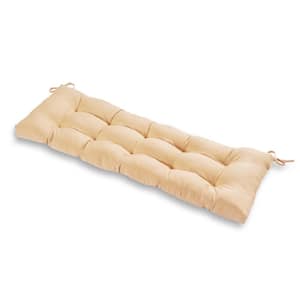 Solid Stone Rectangle Outdoor Bench Cushion