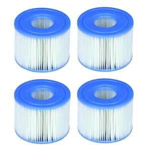 4.25 in. Dia Type S1 Pool Replacement Filter Cartridge (4-Pack)