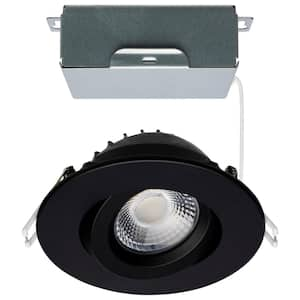 ColorQuik 4 in. Adjustable CCT Canless New Construction IC Rated Dim Indoor/Outdoor Integrated LED Recessed Light Trim