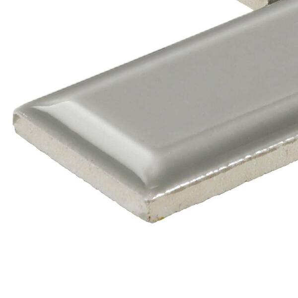 Daltile Revalia Remix Festive Gray 12-1/2 in. x 15 in. Glossy