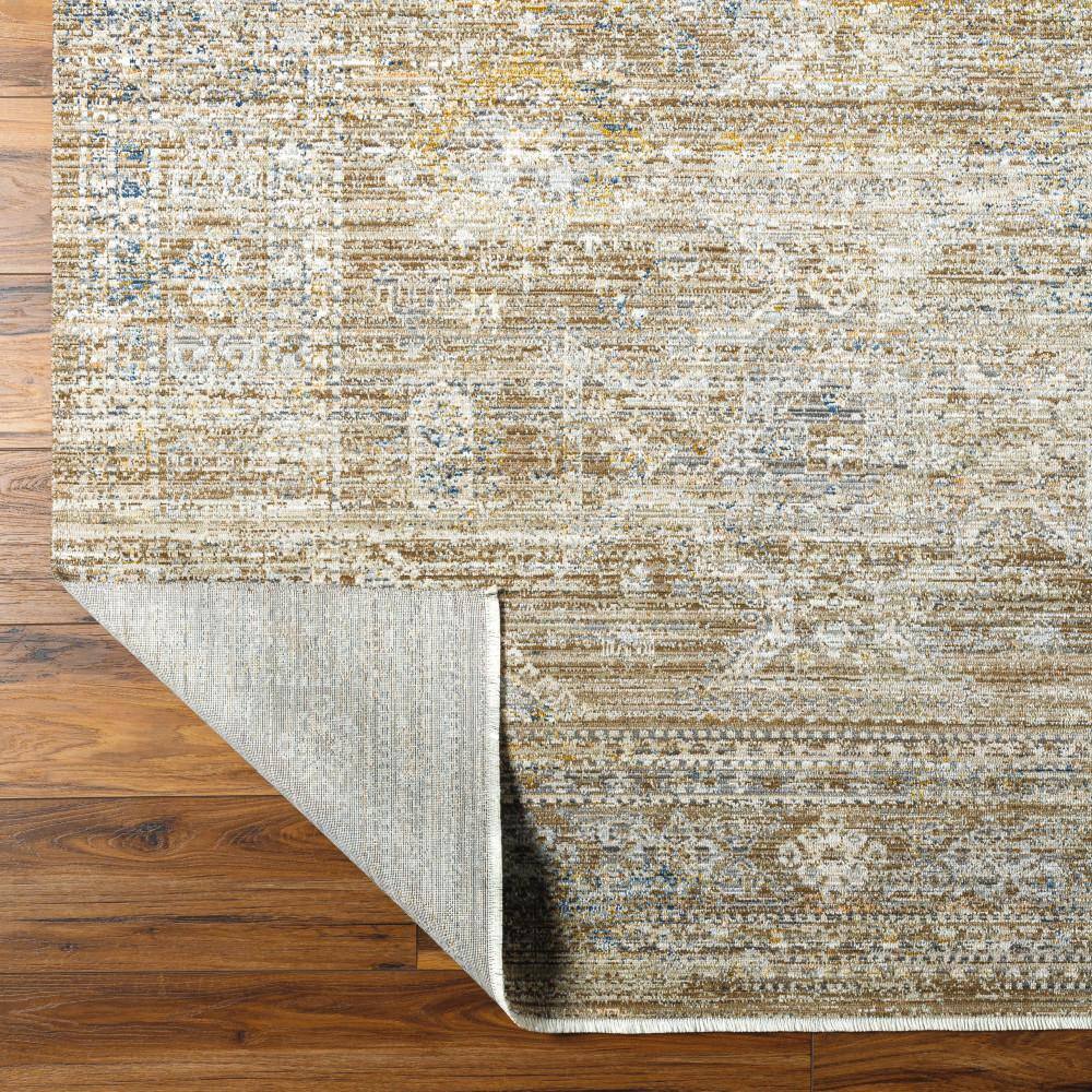Margaret Gray Synthetic Flat Woven Rectangular Area Rug