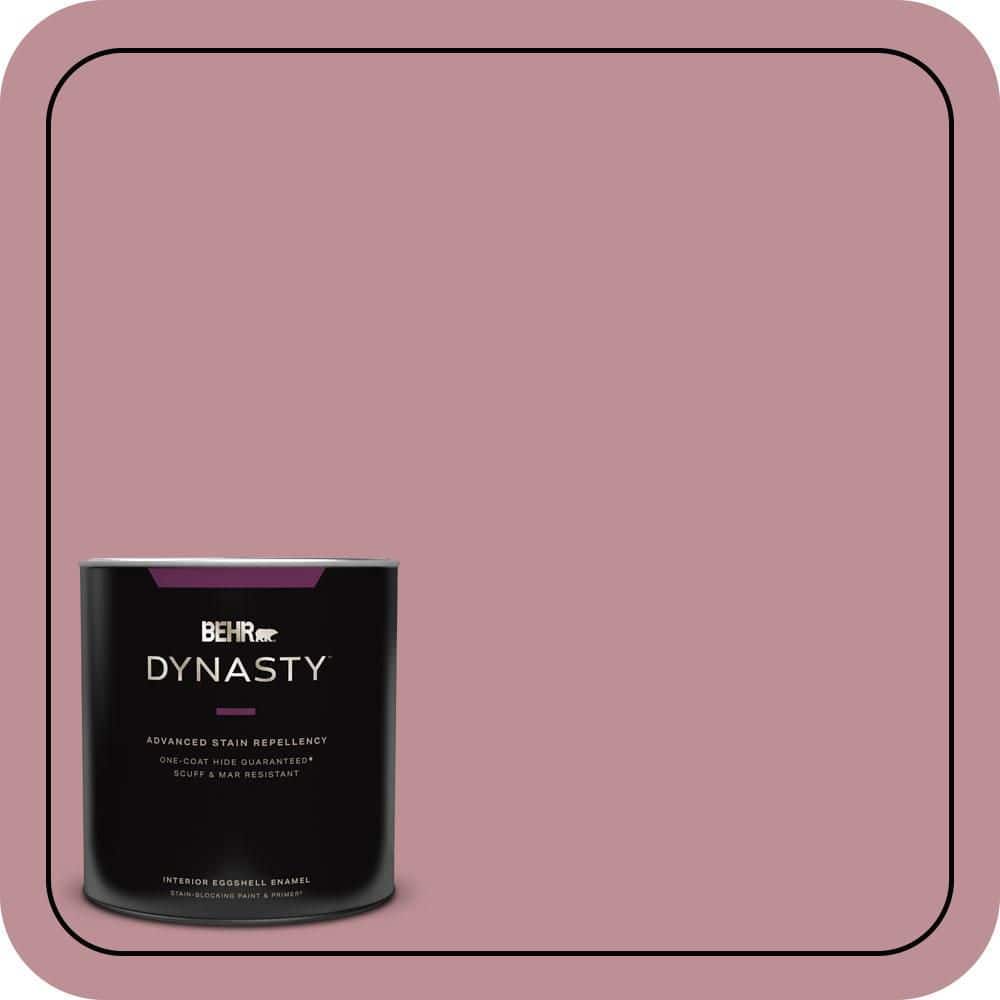 1 qt. #S130-4 Cherry Juice One-Coat Hide Eggshell Enamel Interior Stain-Blocking Paint and Primer price history on PriceWatchPro