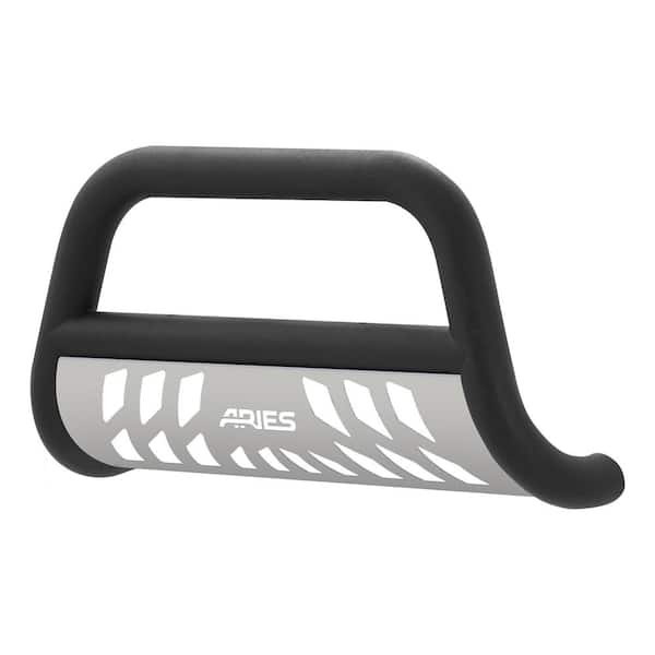 Aries Pro Series 3-Inch Offroad Black Steel Bull Bar, Select Toyota Tacoma