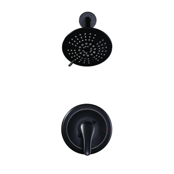 Single Handle 6-Spray Shower Faucet 1.8 GPM with Pressure Balance in. Oil Rubbed Bronze