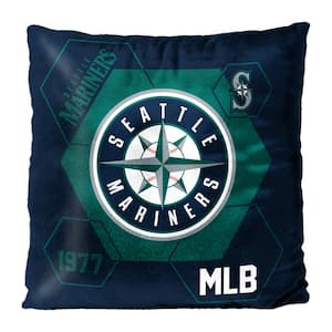 MLB Mariners Connector Velvet Reverse Pillow