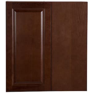 Benton Assembled 27x30x12.59 in. Blind Wall Corner Cabinet in Amber