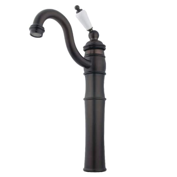 Kingston Brass Victorian Single Hole Single-Handle Bathroom Faucet in Oil Rubbed Bronze