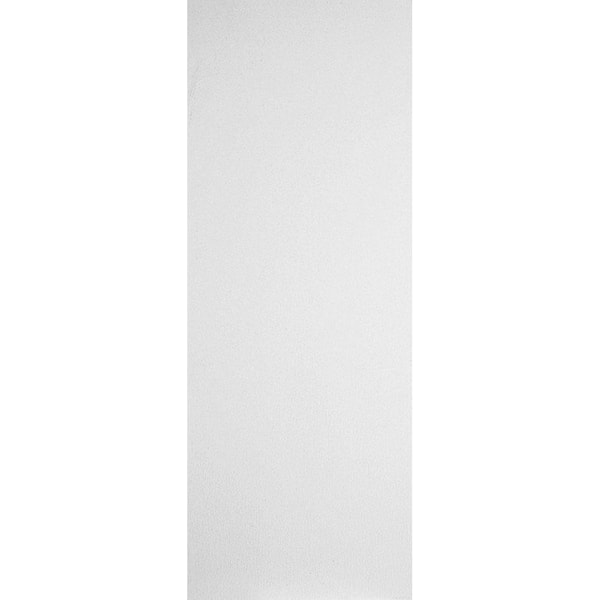 Masonite 30 in. x 80 in. No Panel Smooth Flush Hardboard Solid Core Primed Composite Interior Door Slab