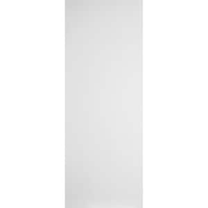 30 in. x 80 in. No Panel Primed White Smooth Flush Hardboard Hollow Core Composite Interior Door Slab