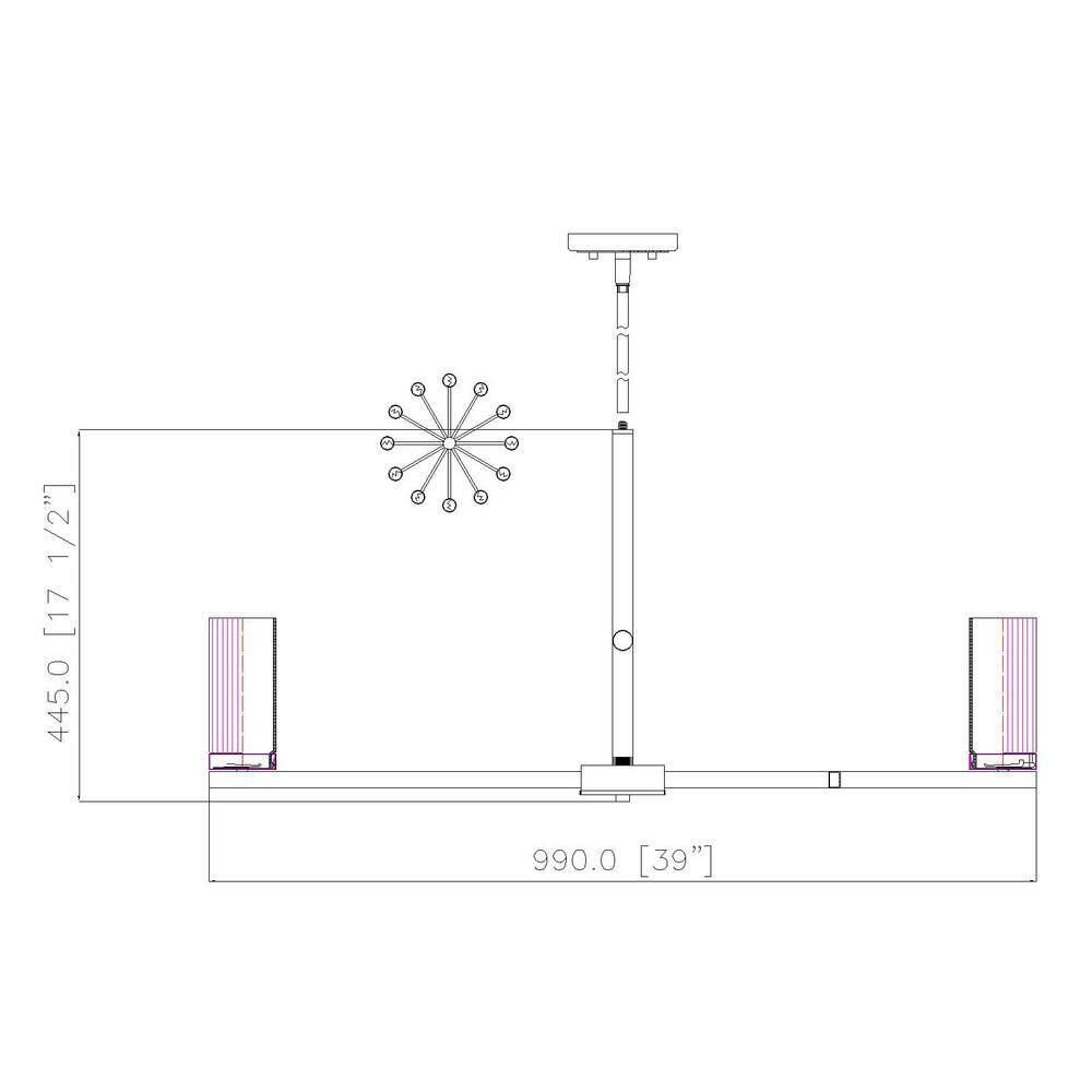 Modern Gold 12-Light Chandelier with Frosted Glass Shades